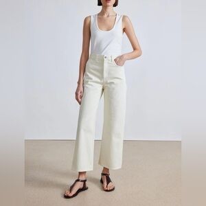 Apiece Apart Ecru Merida Jeans
